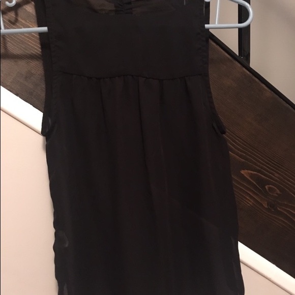Black sheer top - Picture 2 of 3